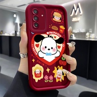 Casing hp for Samsung A17 4G A17 5G M17 5G F17 5G Doll Case FriedKentang Silicone Case Cesing Non-sl