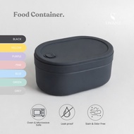 SWANZ Ohayo Bento 900ml - Ceramic Lunch Box for Children and Adults, Spill-Proof, BPA Free