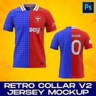 RETRO COLLAR JERSEY MOCKUP V2 (ADOBE PHOTOSHOP)