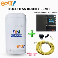 Modem Outdoor BOLT TITAN BL201 BL400 UNLOCK Telkomsel Smartfren Wifi