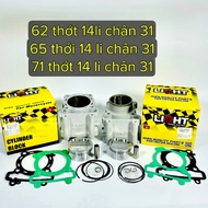 Genuine set of Light 62/65/72 14 mm 31 pins for EXT 135/150 cars