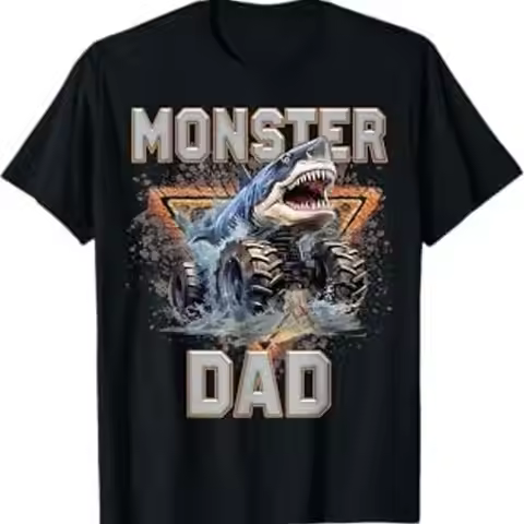 Monster Truck Dad Are My Jam Lovers T Shirt