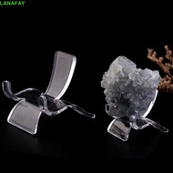 LANAFAY Display Holder Acrylic Specimen Geodes Rock Agate Easel
