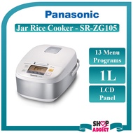 PANASONIC JAR RICE COOKER (Microcomputer) SR-ZG105SSKM