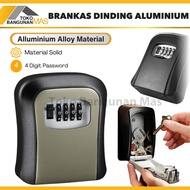 Key Safe box Key Box Outdoor 4 Digit Key Box Safe Wall Key Safety Box Anti-Theft Key