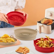 WMMB Air Fryers Oven Baking Tray Fried Chicken Basket Mat Air Fryer Silicone Pot