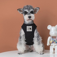 Retro Dog Clothes Summer Thin Style Anti-Lint Pet Poodle Pomeranian Schnauzer Small Dog Cat Vest Tre