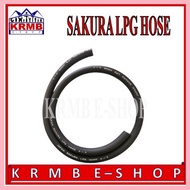 ✗ ∈ JAPAN SAKURA LPG HOSE PER METER (free 2pcs hose clamp)