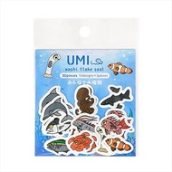 SAIEN Flake Seal, Everyone's Aquarium Y-0036W 3.1 x H 4.1 x D 0.2 inches (78 x 103 x 5 mm), 0.2 oz (