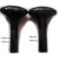 【COOL】 3k Carbon Fiber Sup Paddle Handle Paddle Plug On Sup Board Carbon Paddle Grip