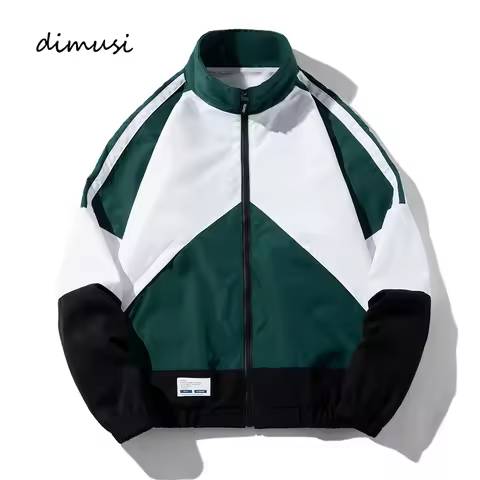 Autumn Men's Bomber Jacket Casual Men Anorak Hip Hop Zipper Coat Fashion Man Sports Breathable Baseb