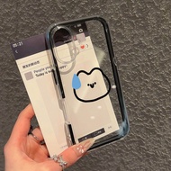 Creative Cat Sweatproof Phone Case iPhone 13Pro Protectivo Con Amusing Drawing Elements Popular Cele
