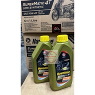 CALTEX HAVOLINE ENGINE OIL MINYAK ENJIN SUPER 4T/SCOOTER SEMI SYNTHETIC 15W-50 / 10W-40 MOTORCYCLE O