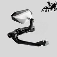 Suitable for Yamaha XMAX300 NMAX155 Modified CNC Accessories Handle Rearview Mirror Hand Guard Bow R