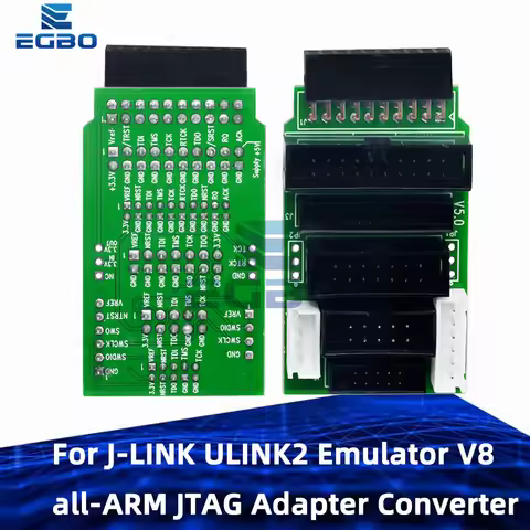 EGBO For J-LINK ULINK2 Emulator V8 all-ARM JTAG Adapter Converter for TQ2440 MINI2440