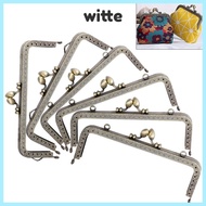 WITTE Purse Frame Kiss Clasp Bag Hardware Metal Handle Bag Accessories DIY Craft Bag Making Bag Kiss