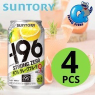 STRONG ZERO -196˚C 雙重柚子 酒精度:9% 350ml x 4