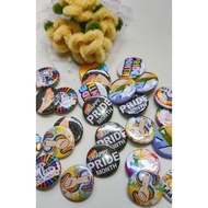 [Cactulents Buddy] Pride pin badge, LGBTQ- 25mm