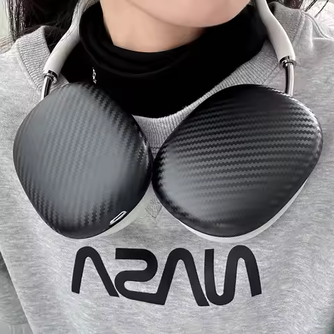 Suitable for Airpods Max 1 2 Earphone Sleeve Headset Protective Sleeve Aramid Fiber Carbon Fiber Ult