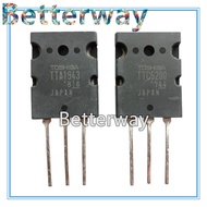 10pcs = 5pairs Original 5pcs TTA1943 2SA1943 A1943 + 5pcs TTC5200 C5200 2SC5200 TO-3PL Silicon PNP N