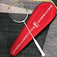 【Ready Stock】Li Ning Badminton Racket AERONAUT 9000 Professional competition training badminton racket With String