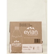 Evian Natural Mineral Water (12x1500ml)