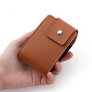 2026 Styles Button Type Organ Card Bag Cover Type Men Women Card Holder, 9 Card Slots Mini Card Hold