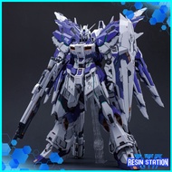 Mg HI NU Gundam GK resin converison kits modified gunpla using nu gundam MG ver ka as base