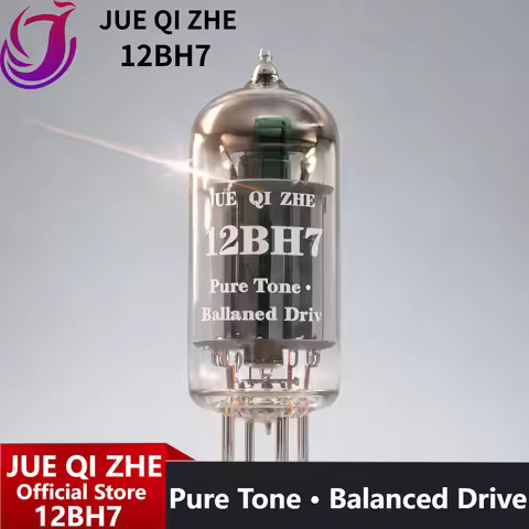 JUE QI ZHE 12BH7 Vacuum Tube Replace 6N6 5687 For Preamp Tube Amp Hifi Upgrade