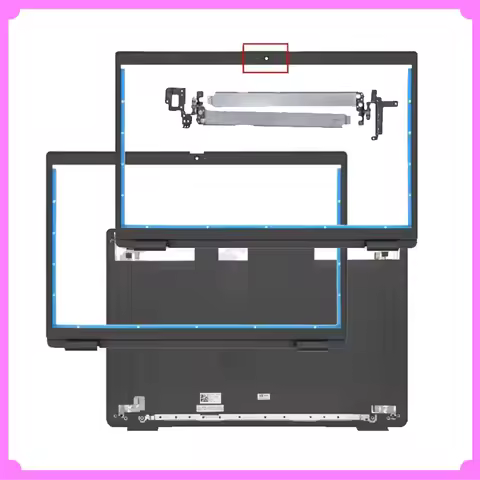For Dell Latitude 15 3520 E3520 Laptop Case LCD Back Cover Rear Lid Top Case/Front Bezel /Hinges 017