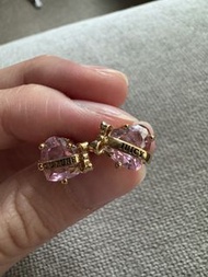 Juicy Couture 耳環 Pink Heart Gemstone Earrings
