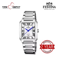 Festina F20679/1 Analog Silver Stainless Steel Strap Watch For Women