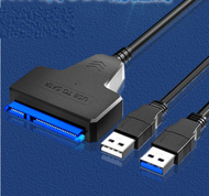 Others - USB3.0轉sata易驅線 2.5寸3.5一分二一拖二雙頭2.0 SSD固態硬碟線（3.0usb轉SATA）