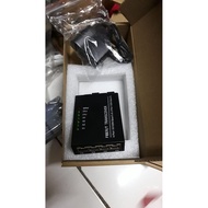 2Port SC + 4port Ethernet Fiber optic Converter