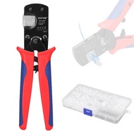 hilisg) Portable Terminals Crimping Tool Set Electrician Tools Electrical Terminals Clamp Plier Electronics Pressing Connector Terminals Hand Clamp Tool