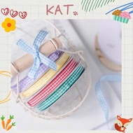 Checkered Decorative Fabric Ribbon