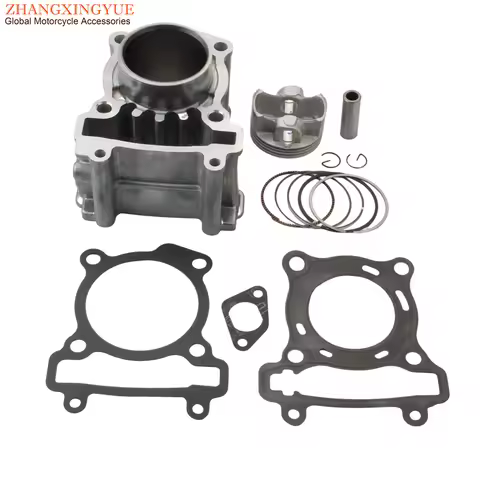 XMax125 57mm Big Bore Cylinder Block Kit For Yamaha MT125 VP125 X-City 125 WR 125R YP-125R YZF-R-125