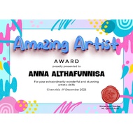 AWARD CERTIFICATES for School Kids I Sijil Anugerah Penghargaan Kanak Kanak Sekolah