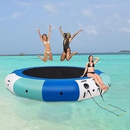 COOLWAVE Inflatable Water Trampoline for Lake Pool Ocean 10FT 12FT 15FT, Floating Water Trampoline f
