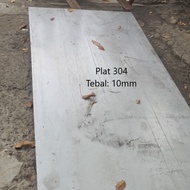 Plate 304 | Thick: 10mm | Size: 20cm x 20cm | Diameter 20cm price: 292,000 | Stainless steel plate