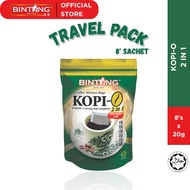 BINTANG KOPI O BAG 2IN1 (sugar added) [travel pack] 20g x 8's