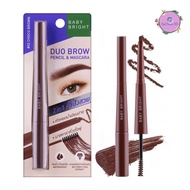 Eyebrow Pencil Mascara Baby Bright Duo Brow & 0.24g+4.8g