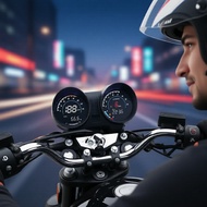 Honda CG150/Fan150/Titan 150 Digital Instrument Panel: Speedometer, RPM, Fuel, Battery Voltage