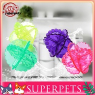  4Pcs Reusable Dryer Balls Tumble Laundry Washing Soften Fabric Cleaning Balls