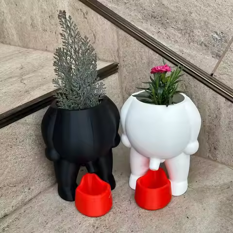 funny Succulent Plant Pot Peeing Baby Plant Pot Funny Cute Cactus Indoor Plant Pot