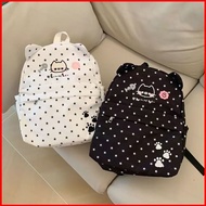 GC2 2026 Korean Style Cartoon Cat Backpack Stylish Versatile Design Large Capacity Student Schoolbag