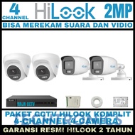 Techtronics | HILOOK CCTV PACKAGE 2MP 4 CHANNEL 4 CAMERA TURBO HD CCTV AUDIO CAMERA