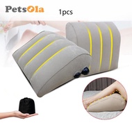 [PETSOLA] Inflatable Wedge Pillow, Leg Lift Pillow, Comfortable Wedge Pillow, Wedge Pillow for Sleep