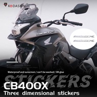 Motorcycle CB400X 400X Waterproof Protective Sticker 3D Sticker for Honda