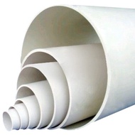 WWW UPVC White Pipe for water plumbing 2" to 4" (per metre)